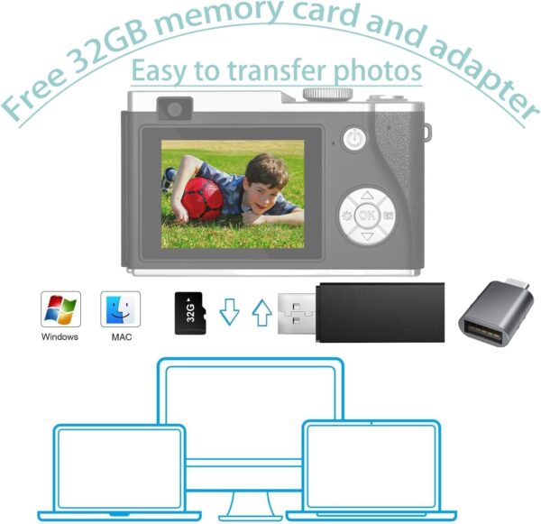 "Magic Moments: Explore the World with Our 2.4-Inch Zoomable Kids Camera – Captures Every Adventure!" - Image 6