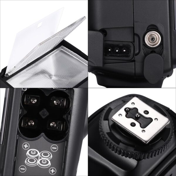 Versatile DF-400 Speedlite Flash: The Ultimate Lighting Companion for Your DSLR Across All Brands! - Image 3