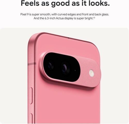Unleash the Power: Google Pixel 9 - Unlocked Android Marvel with Gemini, All-Day Battery, Stellar Camera, and 6.3" Actua Display in Peony - 128 GB! - 이미지 6