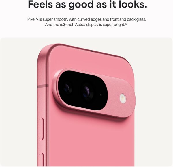 Unleash the Power: Google Pixel 9 - Unlocked Android Marvel with Gemini, All-Day Battery, Stellar Camera, and 6.3" Actua Display in Peony - 128 GB! - Image 6