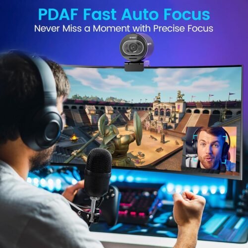 Transform Your Streaming Experience: EMEET S600 4K Webcam with Sony Sensor and Advanced Features - 이미지 3