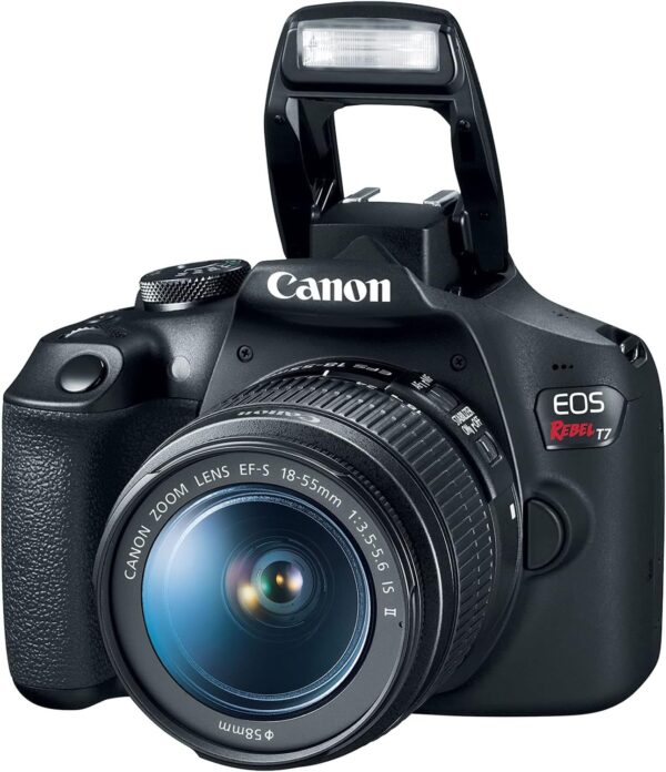 Capture Every Moment: Ultimate Canon EOS Rebel T7 DSLR Kit with Essential Lenses and Accessories - Image 4