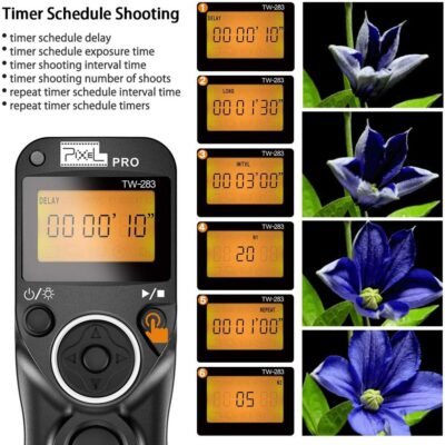 Ultimate Wireless Shutter Magic: Pixel TW-283 E3 Remote for Canon DSLRs - 이미지 6