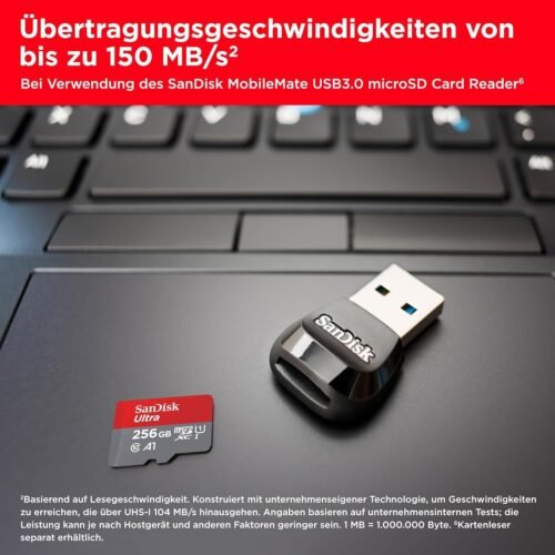 "Elevate Your Storage Game: SanDisk 256GB Ultra microSDXC Card - Lightning Fast 150MB/s, Full HD Ready, and A1 Efficiency!" - 이미지 3