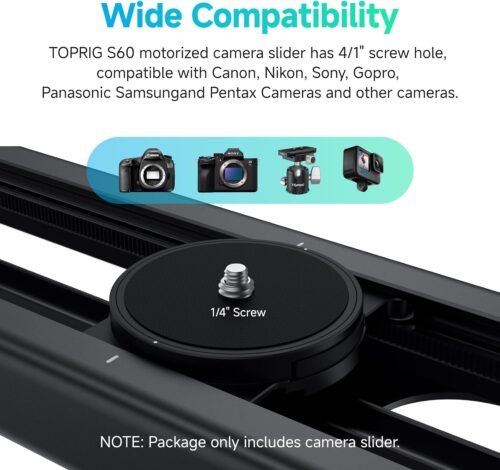 "Unlock Cinematic Potential: Accsoon Toprig 24” Motorized Slider with Smart Dual Control and Dynamic Features" - 이미지 4