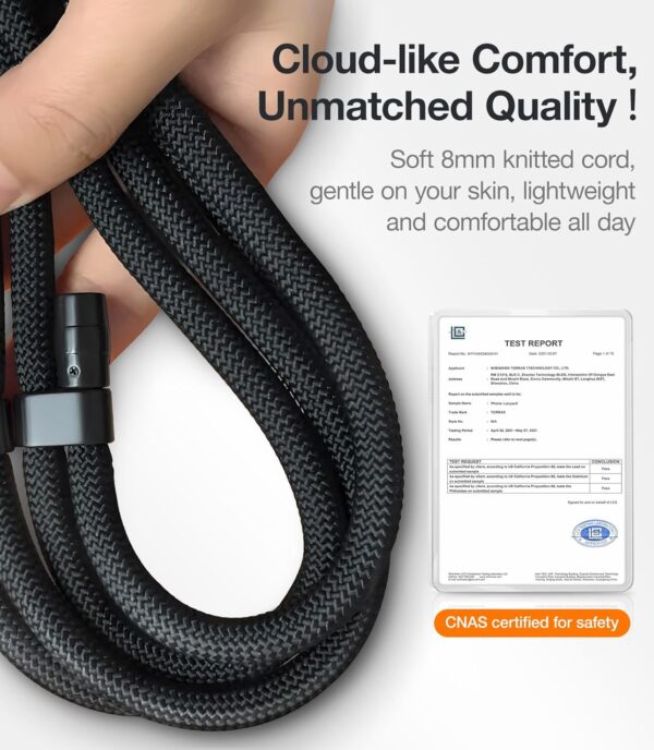 "Secure Style: Adjustable Anti-Theft Phone Lanyard with Premium Metal Buckles – Perfect for Everyone!" - Image 5