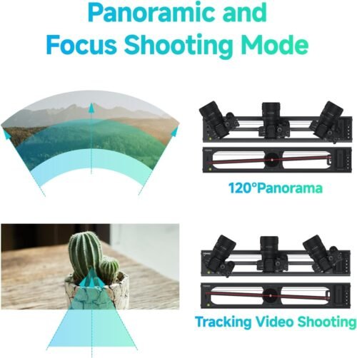"Unlock Cinematic Potential: Accsoon Toprig 24” Motorized Slider with Smart Dual Control and Dynamic Features" - 이미지 8