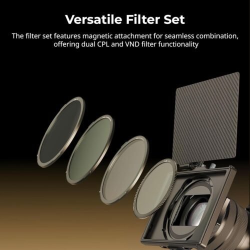 Versatile SmallRig Matte Box: Adjustable Clamp & Pro Filters for Cinematic Mastery! - 이미지 6