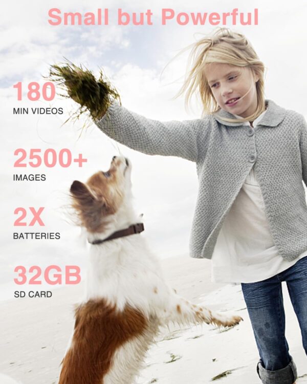 Colorful FHD 1080P Kids Camera: Fun, Compact & Ready for Adventure! - Image 4