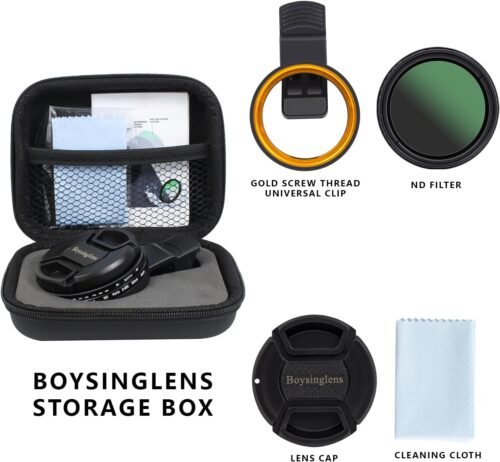 "Transform Your Smartphone Photography: Ultra-Slim 52MM Adjustable ND Filter for Stunning Shots!" - 이미지 7
