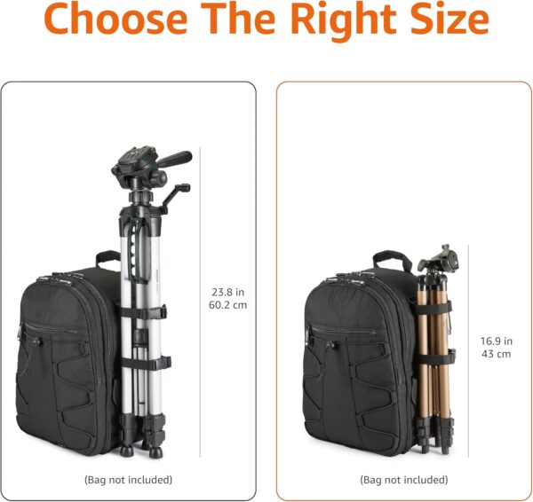 Champagne Dreams: The Ultimate 50-Inch Travel Tripod for Your Photography Adventures - Image 6