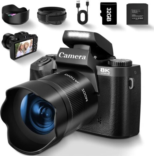 Unleash Your Creativity: The Ultimate 8K Vlogging & Photography Camera Bundle!