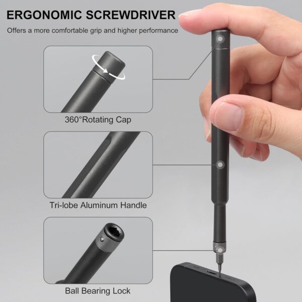 Ultimate 49-in-1 Precision Screwdriver Toolkit: The Magnetic Repair Solution for All Your Devices! - Image 3