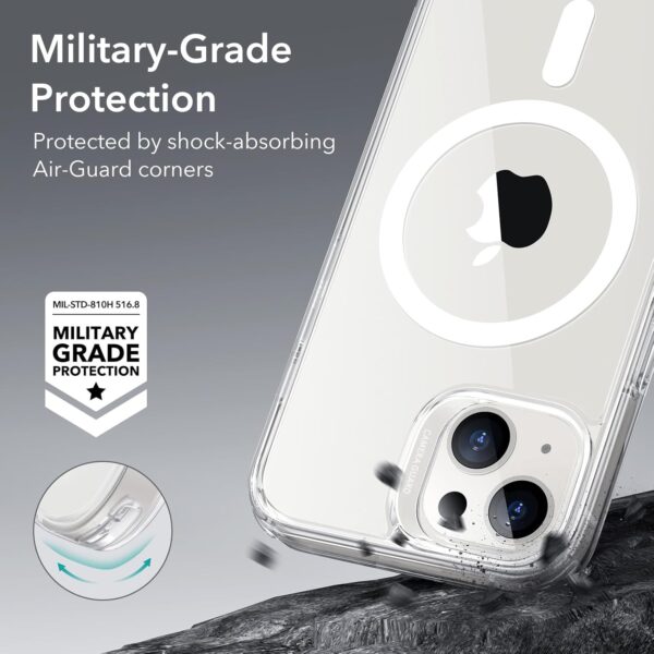 "Ultimate Protection: ESR HaloLock Magnetic Case for iPhone 13 & 14 – Sleek, Strong, and MagSafe Compatible!" - Image 5
