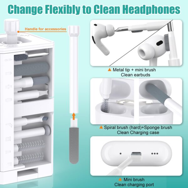 All-in-One VICHYIE Tech Cleaning Duo: Brush & Kit for Spotless Screens, Devices, and More! - Image 3