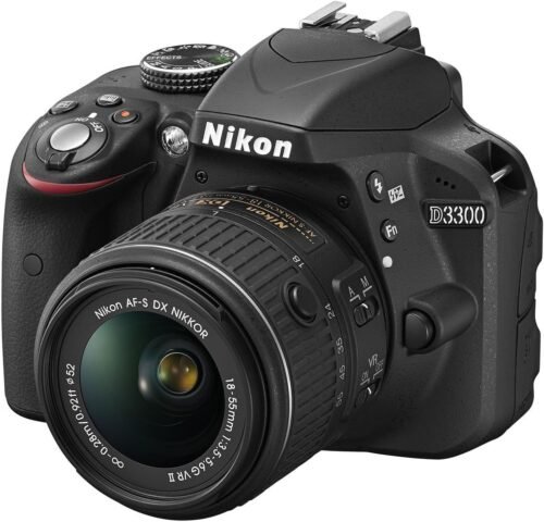 Capture Your World: Nikon D3300 DSLR - 24.2 MP HD 1080p, Sleek Black Design - 이미지 6