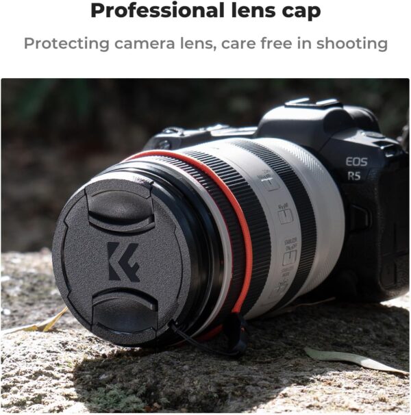 K&F Concept 95mm Circular Polarizer Filter with Lens Cap Optical Glass Ultra Slim 18 Multi-Layer Coatings Polarizing Filter for Camera Lens (K-Series) - Image 5