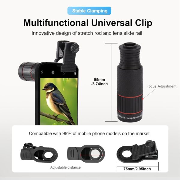 "Ultimate 32X Telephoto Lens: Transform Your Smartphone into a Professional Zoom Camera!" - Image 3