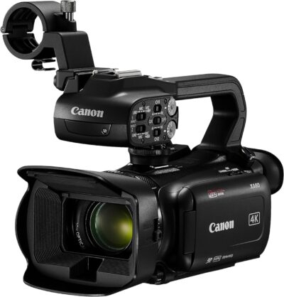 Unleash Your Creativity with the Canon XA60: A 4K UHD Camcorder Featuring an Intuitive Touchscreen and Powerful 20x Zoom!