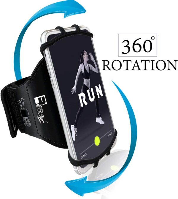 Ultimate iPhone Running Armband: Versatile Phone Holder for Every Model - Image 2