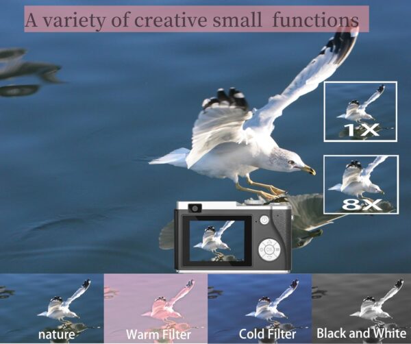 "Magic Moments: Explore the World with Our 2.4-Inch Zoomable Kids Camera – Captures Every Adventure!" - Image 3