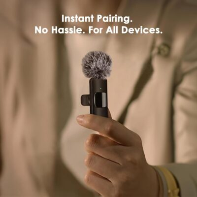 Dynamic Duo: Mini Pro Wireless Lavalier Microphones for Crystal-Clear iPhone, iPad, and Android Recording! - 이미지 3