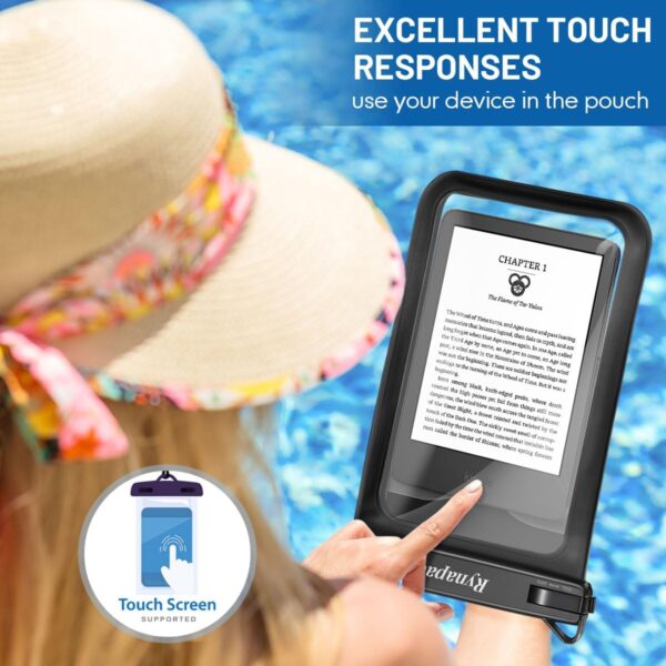 "Ultimate Waterproof Phone Protection: Dual-Pack Pouch for iPhone & Galaxy - Your Beach Travel Essential!" - Image 4