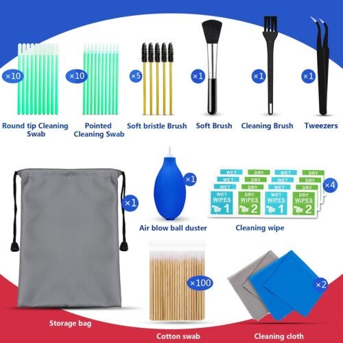 "Ultimate Device Refresh: 140-Piece Cleaning Kit for Phones, Speakers, and More!" - 이미지 2