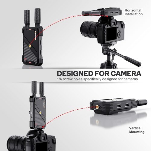 Seamless 1080P HD Wireless Video System: Stream from DSLR to TV with 1300FT Range & Minimal Delay! - 이미지 5