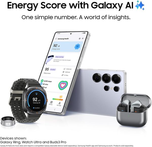 SAMSUNG Galaxy S25 Ultra Cell Phone, 256GB AI Smartphone, Unlocked Android, AI Camera, Fast Processor, Long Battery Life, 2025, US 1 Yr Manufacturer Warranty, Titanium Black - Image 10