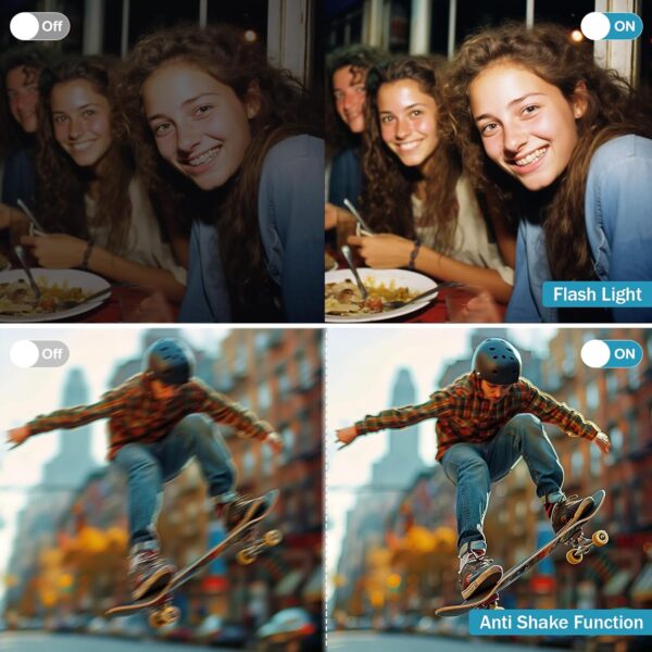 "Capture Every Moment: 48MP 4K Vlogging Camera with Anti-Shake & 16X Zoom – Perfect for Aspiring Creators!" - Image 7