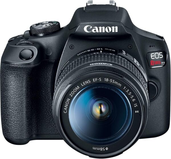 Capture Every Moment: Ultimate Canon EOS Rebel T7 DSLR Kit with Essential Lenses and Accessories - Image 8