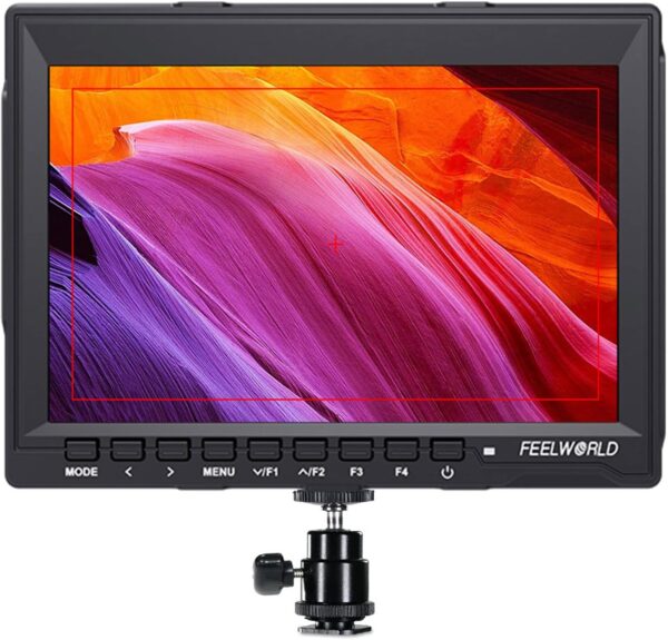 Illuminate Your Shots: FEELWORLD FW759 7" 4K DSLR Monitor with Sunshade for Stunning Visuals