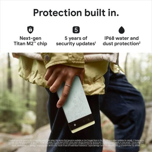 "Experience Innovation: Google Pixel 6 – Unlocked 5G Smartphone with Stunning Dual Lenses in Stormy Black" - 이미지 6