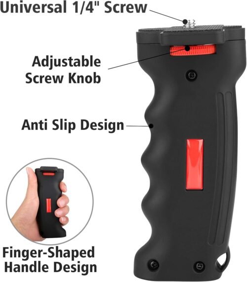 "Chromlives Adventure Grip: Your Ultimate 1/4" Stabilizer for DSLR, Smartphone, and Action Cameras!" - 이미지 2