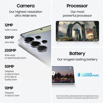 Revolutionize Your Connectivity: Discover the Samsung Galaxy S25 Ultra - 256GB of AI-Powered Excellence in Titanium Black! - 이미지 7