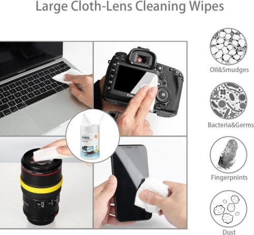 Crystal Clear: Ultimate Pre-Moistened Screen Cleaning Wipes for All Your Devices! - 이미지 2