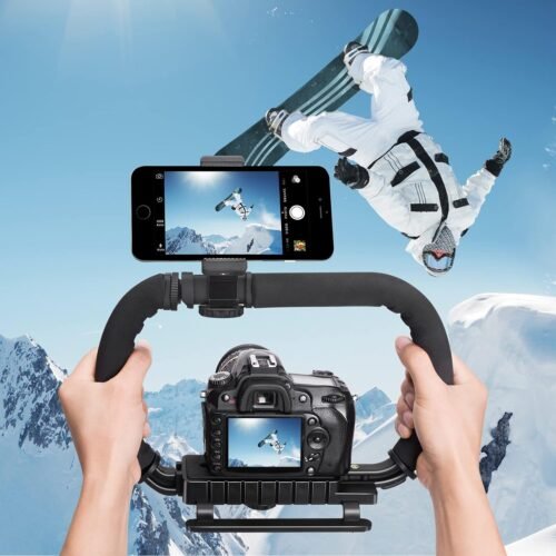 Ultimate Multi-Camera Stabilizer Rig: Elevate Your Vlogging Game with This Versatile Expansion Cage for GoPro, Canon, Nikon, Sony, and Smartphones! - 이미지 2
