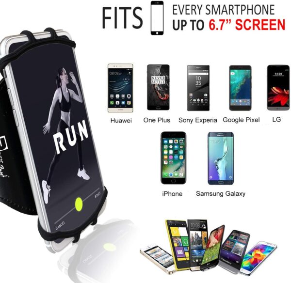 Ultimate iPhone Running Armband: Versatile Phone Holder for Every Model - Image 4