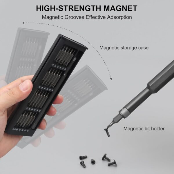 Ultimate 49-in-1 Precision Screwdriver Toolkit: The Magnetic Repair Solution for All Your Devices! - Image 4