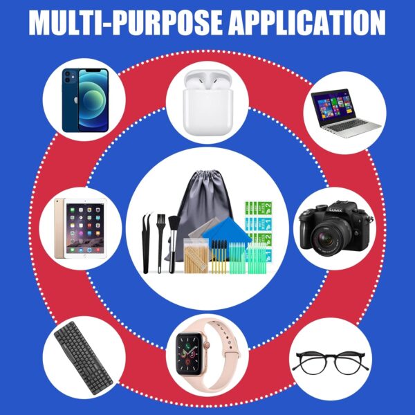 "Ultimate Device Refresh: 140-Piece Cleaning Kit for Phones, Speakers, and More!" - Image 7