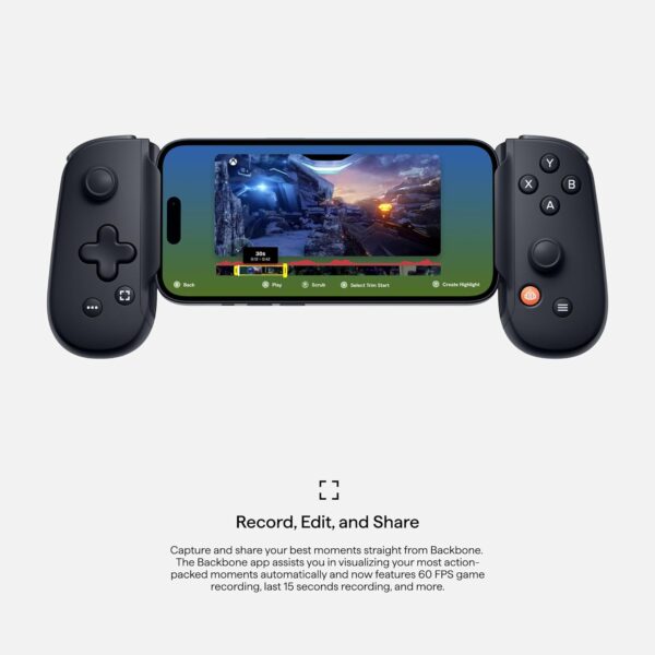 BACKBONE One Mobile Gaming Controller for Android and iPhone 15/16 Series (USB-C) - 2nd Gen - Turn Your Phone into a Gaming Console - Play Xbox, PlayStation, Call of Duty, Roblox, Fortnite & More - Image 7