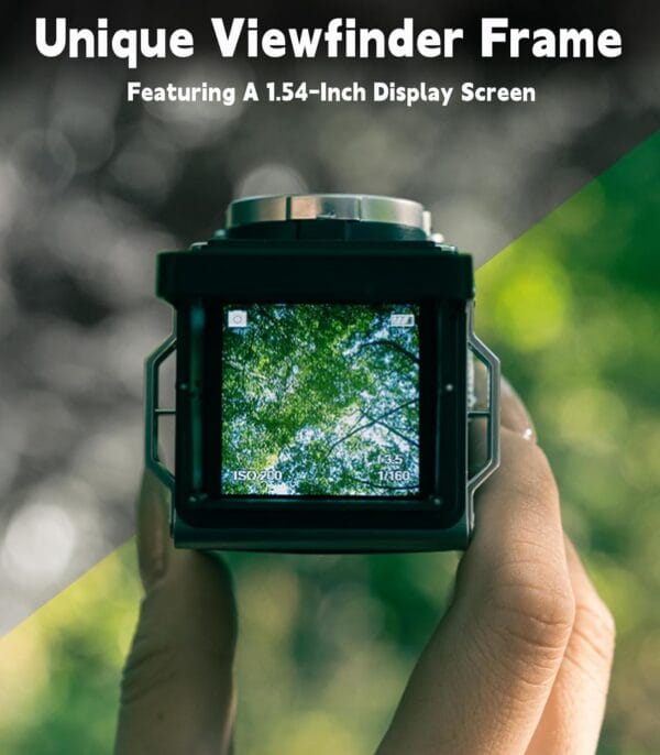 "Chuzhao Retro Bliss: The Pocket-Sized TLR-Style Mini Camera for Captivating Moments!" - Image 4