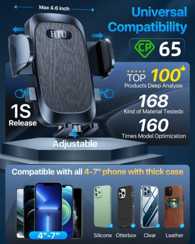 The 2025 PowerGrip Phone Mount: Unmatched Suction & Military Precision for Your Vehicle! - 이미지 8