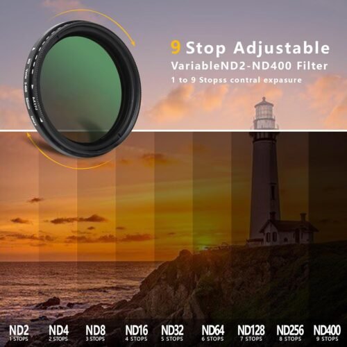 "Transform Your Smartphone Photography: Ultra-Slim 52MM Adjustable ND Filter for Stunning Shots!" - 이미지 2