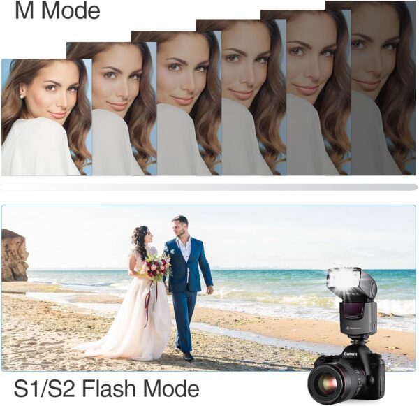 Versatile DF-400 Speedlite Flash: The Ultimate Lighting Companion for Your DSLR Across All Brands! - Image 5