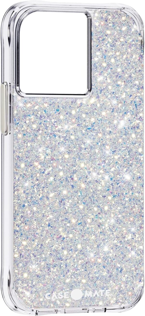 "Celestial Shield: Luxe Twinkle Stardust Case for iPhone 13 Pro with Ultimate Drop Defense & Wireless Charging" - Image 3