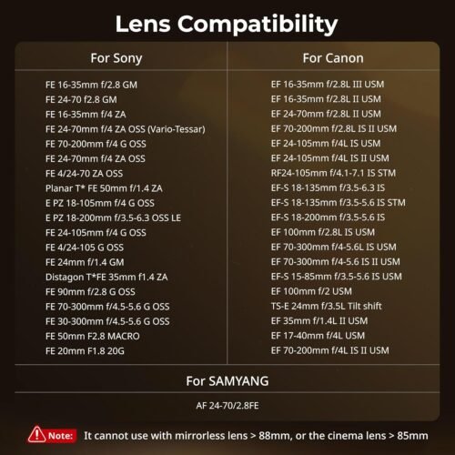 Versatile SmallRig Matte Box: Adjustable Clamp & Pro Filters for Cinematic Mastery! - 이미지 4