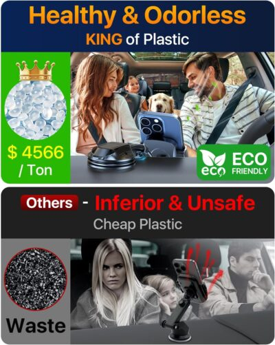 "Ultimate Military-Grade Car Phone Holder: The 2025 Edition with Unmatched Suction and Versatile Vent Clip!" - 이미지 6