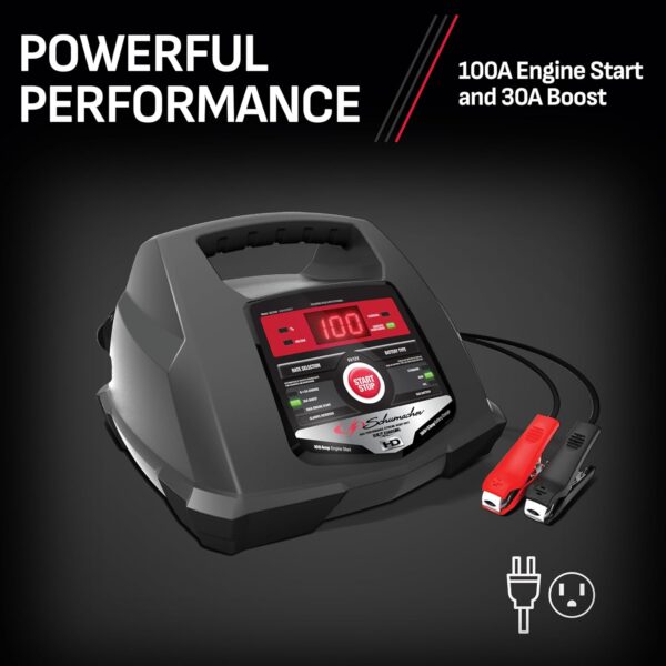 Revitalize Your Ride: The Ultimate Schumacher 6V/12V Automatic Battery Charger & Engine Starter - Image 4